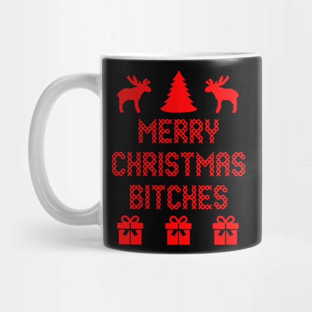 merry christmas bitches by crackdesign